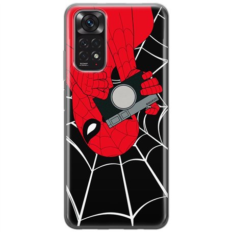 ERT GROUP Coque de téléphone Portable pour Xiaomi REDMI Note 11 4G/ 11S 4G Original et sous Licence Officielle Marvel Motif Spid