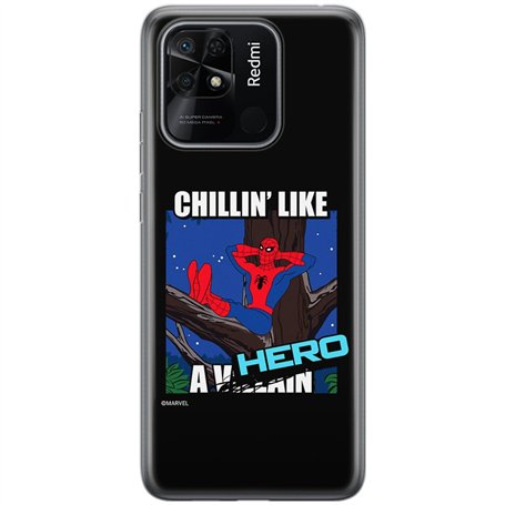 ERT GROUP Coque de téléphone Portable pour Xiaomi REDMI 10C Original et sous Licence Officielle Marvel Motif Spider Man 033 Parf