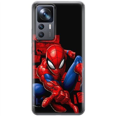 ERT GROUP Coque de téléphone Portable pour Xiaomi 12T/ 12T Pro/ K50 Ultra Original et sous Licence Officielle Marvel Motif Spide
