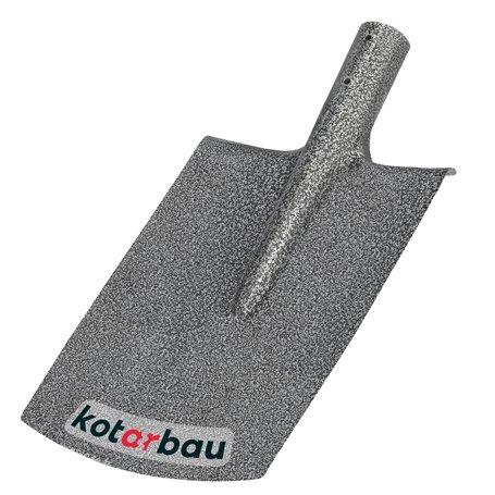 KOTARBAU® Bêche Robuste de 290 x 190 mm pour Manche de 38 mm de diamètre - Pelle en Acier pour Planter sans Manche