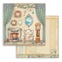 Stamperia - Papier de scrapbooking pour scrapbooking, albums, fabrication de cartes, bullet journals et plus, sans acide, double