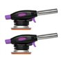 SMH LINE® 2 Lot Chalumeau de gaz Brûleur butane - Brûleur Bunsen - Brûleur à gaz - Brûleur à souder - Brûleur à gaz