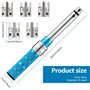 Clé Dynamométrique pour Vélo et Moto 2-10 NM Précision ±4% Clé Dynamométrique KS Tools avec Boîte de Rangement pour Vélos Route