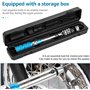 Clé Dynamométrique pour Vélo et Moto 2-10 NM Précision ±4% Clé Dynamométrique KS Tools avec Boîte de Rangement pour Vélos Route