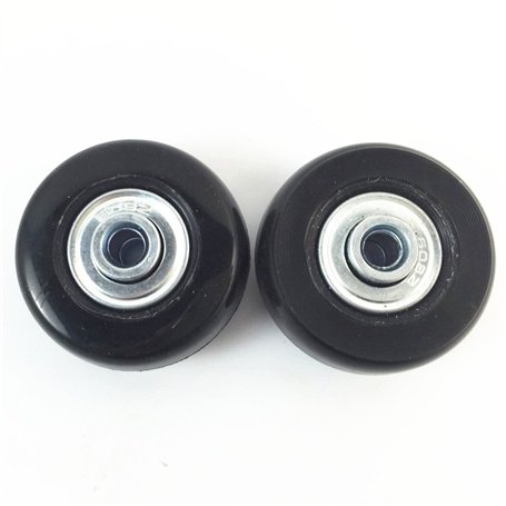 2 Set bagages Valise remplacement Roues Essieux et Wrench réparation ensemble OD 43mm