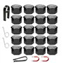 Lunpog Lot de 26 capuchons de boulons de roue