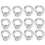 Lot de 12 écrous annulaires M6 en acier inoxydable avec œillets et rainures M6 - Accessoires pour le levage et le transport