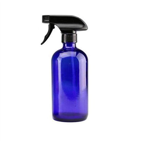 500ML Flacon Vaporisateur en Verre Bleu Conteneur de Bouteille en Verre de Boston Avec Pulvérisateurs Pour Aromathérapie Huiles