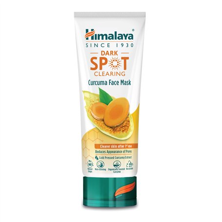 Himalaya Masque au Curcuma - Réduit visiblement les taches brunes et l'apparence des pores - 75ml