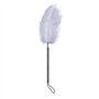 Boowhol Plume érotique Blanc Avec Sangle Tissée Bâtons Accessoire Sexy Domination SM Jouet Sexuel - Cadeau Noël