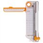 Fiskars Massicot Bypass multi-matériaux en rouleau, 30 cm / A4, Massicot pour matériaux épais comme le vinyle, le cuir, l'agglom