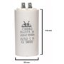 Electrofit – Condensateur moteur 55 uF 450 V AC - CBB60