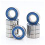 Roulement à billes 688-2RS - 8 x 16 x 5 mm - ABEC-3 - 8 x 16 x 5 mm - En caoutchouc bleu scellé (paquet de 10 pièces)