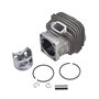 Cancanle 54mm Cylindre avec Clips de Segment de Piston et d'axe pour Stihl 066 MS660 Tronçonneuse Numéro de pièce 1122 020 1211