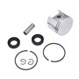 Cancanle 42,5mm Piston avec bague d'axe et joint d'huile pour Stihl 025 MS250 MS 250 Tronçonneuse