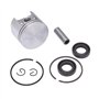 Cancanle 42,5mm Piston avec bague d'axe et joint d'huile pour Stihl 025 MS250 MS 250 Tronçonneuse