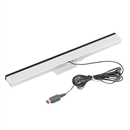 CHILDMORY barre de mouvement infrarouge filaire infrarouge IR pour Wii et le capteur Wii U consoles