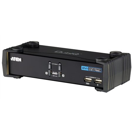 Aten CS1762A KVM DVI / USB + Audio - 2 ports avec cables