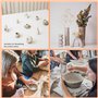 Kit De Poterie Avec Argile Sans Cuisson SéChage Air Libre Pour DéButants