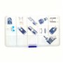 JZK 11pcs Machine à Coudre Domestique Accessoires Ensemble avec boîte de Rangement, Pied-de-biche Partie de Rechange kit pour Ma