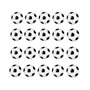 JZK 20PCS 32mm Balles de Table Baby Foot en Plastique Accessoires Table Football pour des Enfants et des Adultes faveurs de fête