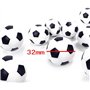 JZK 20PCS 32mm Balles de Table Baby Foot en Plastique Accessoires Table Football pour des Enfants et des Adultes faveurs de fête