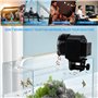 Podazz Distributeur automatique de nourriture pour poissons – Mangeoire de vacances pour aquarium avec minuterie pour voyages de