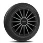 SPARCO Jeu de 4 enjoliveurs 14" Pouces Treviso enjoliveurs de Roue de Voiture SPC1493BKGR Noir Gris