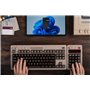 8BitDo Retro 18 Mechanical Numpad, Supports Calculator Mode, Bluetooth/2.4G/Wired Numpad for Windows and Android - C64 Edition