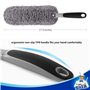 MR.SIGA Plumeau Poussière Microfibre sans Peluche, Plumeau Lavable Attrape Poussière pour Le Nettoyage Domestique