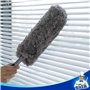 MR.SIGA Plumeau Poussière Microfibre sans Peluche, Plumeau Lavable Attrape Poussière pour Le Nettoyage Domestique