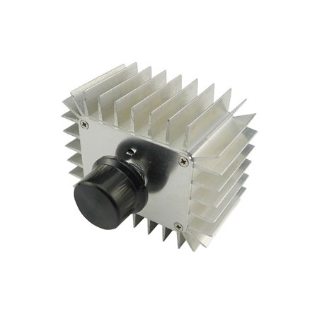 Aihasd AC 220V 5000W SCR Électronique Régulateur de tension Contrôleur de vitesse Dimming Gradateur Thermostat Haute puissance