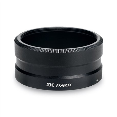 JJC Adaptateur d'objectif GA-2 pour objectif de conversion Ricoh GT-2 sur appareil photo RICOH GR IIIx - Remplace RIC. GA-2 - Fi