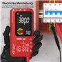 BSIDE Multimètre Numérique Automatique Thermomètre IR Testeur Diode LED Haute Tension 9999 Comptes LCD Couleur Testeur Électriqu