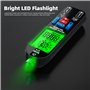 BSIDE A1X Multimètre Numérique Rechargeable Mini Détecteur de Tension Sans Contact avec Écran ID Testeur Automatique de Tension 