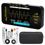 BSIDE Mini Oscilloscope Numérique de Poche 10MHz Bande Passante 48MSa/s Échantillonnage Oscilloscope Portable Rechargeable Ultra
