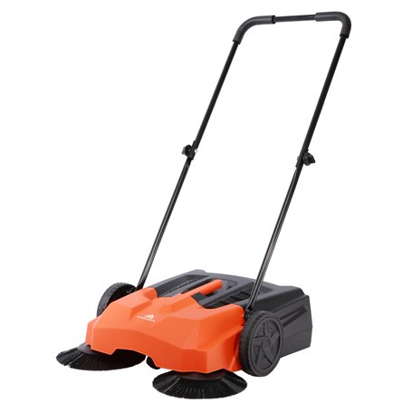 Yard Force Balayeuse manuelle avec double brosse et largeur de balayage 65cm - HW FS68A