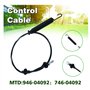 Le câble d'embrayage d'engagement de pont remplace MTD Cub Cadet TORO Troy-Bilt artisan Bolens 746-04092/946-04092 (longueur de
