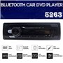 Universel 1 Din 24V Bluetooth autoradio Lecteur MP3 CD VCD DVD AUX USB FM Radio Auto Audio Lecteur de Voiture unité Principale P