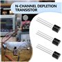 Be In Your Mind Lot de 10 transistors à canal N 2N5457 5457 JFET à 3 bornes pour commutation analogique