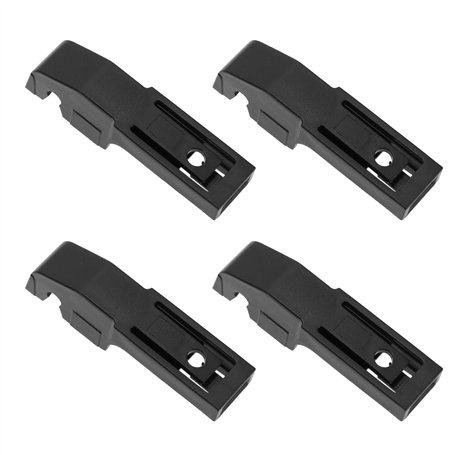 Create idea 4X Clip d'adaptateur Bras de Balais d'essuie-Glace Avant pour Bras de Type Baïonnette Installation de Balais d'essui