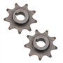 Create idea Lot de 2 pignons à 9 dents pour chaîne de vélo - Pignon de pignon électrique - Moteur de pignon synchrone pour moteu