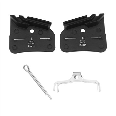 Create idea 1 Paire de Plaquettes de Frein en Résine N03A Plaquettes de Frein à Disque pour Vélo de Montagne Compatible avec Shi