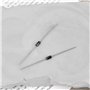 Create idea Lot de 100 diodes Schottky redresseur 1N4004 1 A 400 V DO-41 Diode électronique en silicone adaptée pour platine d'e