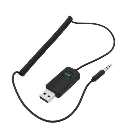 The Lord of the Tools Adaptateur USB Bluetooth Auxiliaire 5.4 pour Voiture avec Prise Jack 3