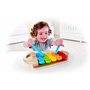 Hape - Xylophone Arc-en-Ciel en Bois - Jouet Enfant en Bois 3 pièces - Instrument de Musique pour Bébé dès 12 Mois - Jeu Musical