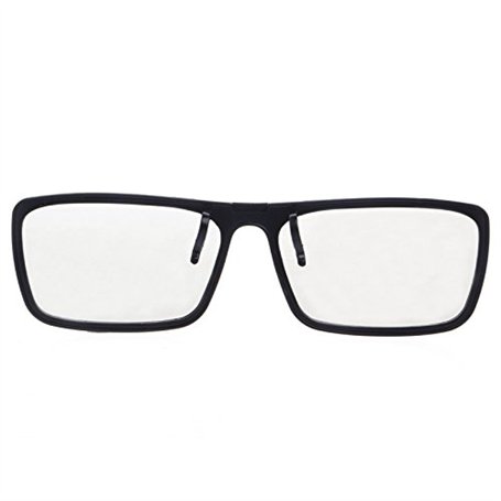fivekim Clip-onLunettes Circulaires Passives Polarisées 3D pour TV Real 3D Cinema 0.22Mm Carré Vibration Clip Lunettes 3D
