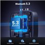 UGREEN Récepteur Bluetooth 5.3 Adaptateur Recepteur Audio Faible Latence 3.5mm Aux 2RCA Double Connexion pour Chaîne HiFi Haut P