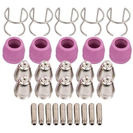 SUSEMSE 30 pièces d'usure pour torche à plasma WSD60P