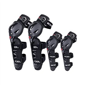 Scoyco 4 Pièces Moto Motocross Genouillères Protège-tibias Coudières 4 en 1 PP Shell Protector Motocyclette Protecteur Genou Shi Scoyco 4 Pièces Moto Motocross Genouillères Protège-tibias Coudières 4 en 1 PP Shell Protector Motocyclette Protecteur Genou Shi